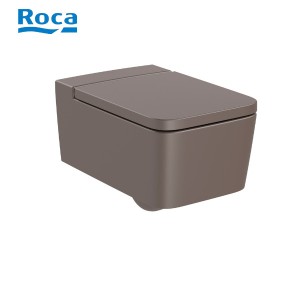 Cuvette de toilette suspendue Inspira café - ROCA A346537660