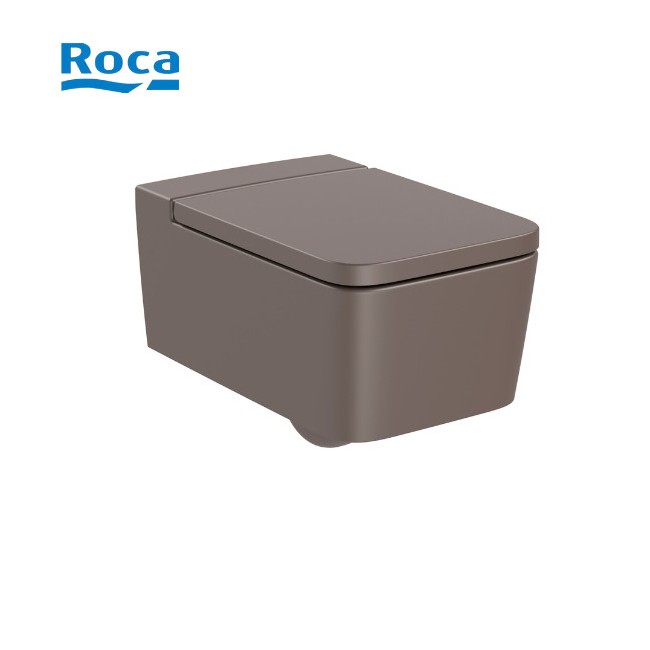 Cuvette de toilette suspendue Inspira café - ROCA A346537660
