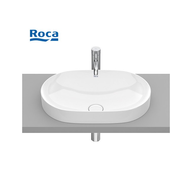 Vasque à poser round 550X370 blanc Inspira - ROCA A327527000