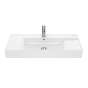 Inspira Square Lavabo Unik 1000X490 Blanc - ROCA A32752A000
