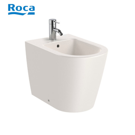 Inspira Round Bidet Au Sol Beige - ROCA A357527650 