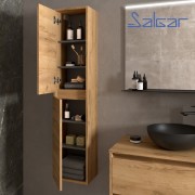 Colonne suspendue 1400 Noja Chêne Africain - SALGAR 104367