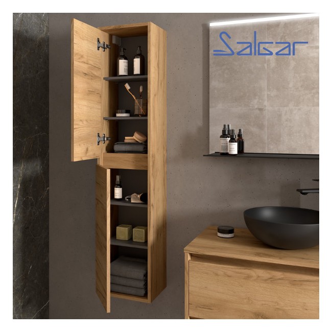 Colonne suspendue 1400 Noja Chêne Africain - SALGAR 104367