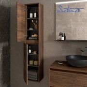 Colonne suspendue 1400 Noja Noyer Maya - SALGAR 104368