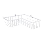 Panier de douche d'angle 27*27*7 cm blanc - CRISTINA ONDYNA SH86824 