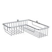 Panier de douche d'angle 27*27*7 cm chrome - CRISTINA ONDYNA SH86851 