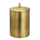 Poubelle avec couvercle diam.21 haut. 25 bronze mat - CRISTINA ONDYNA SH99493
