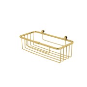 Panier de douche rectangulaire 25*22*8 cm dore - CRISTINA ONDYNA SHD1556P 