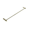 Porte serviette hashi 60 cm or brosse - CRISTINA ONDYNA SHHS0596P