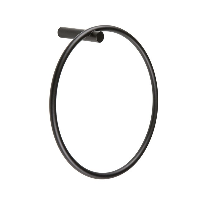 Anneau porte serviette hashi diam. 20 cm blackmat - CRISTINA ONDYNA SHHS0713 