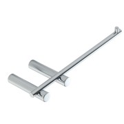 Porte rouleau hashi chrome - CRISTINA ONDYNA SHHS1151 