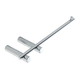 Porte rouleau hashi chrome - CRISTINA ONDYNA SHHS1151 