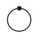 Anneau porte serviette medea diam. 20,5 cm blackmat - CRISTINA ONDYNA SHME0713