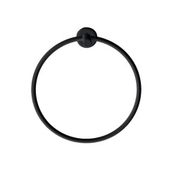 Anneau porte serviette medea diam. 20,5 cm blackmat - CRISTINA ONDYNA SHME0713 