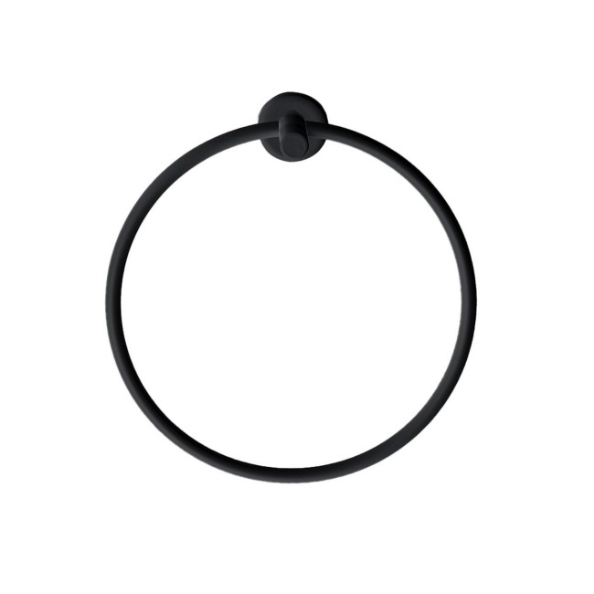 Anneau porte serviette medea diam. 20,5 cm blackmat - CRISTINA ONDYNA SHME0713 