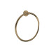 Anneau porte serviette medea diam. 20,5 cm or rose brosse - CRISTINA ONDYNA SHME0734P