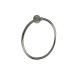 Anneau porte serviette medea diam. 20,5 cm metal brosse - CRISTINA ONDYNA SHME0777