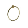 Anneau porte serviette medea diam. 20,5 cm or brosse - CRISTINA ONDYNA SHME0796P 