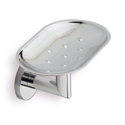 Porte savon mural en laiton medea chrome - CRISTINA ONDYNA SHME09M51 