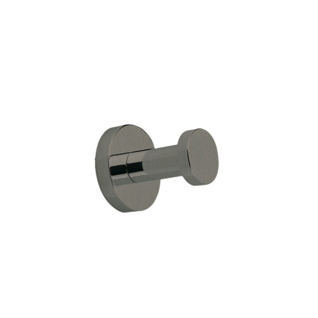 Porte peignoir laiton medea chrome noir brosse - CRISTINA ONDYNA SHME1375 