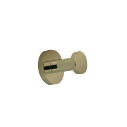 Porte peignoir laiton medea or brosse - CRISTINA ONDYNA SHME1396P 