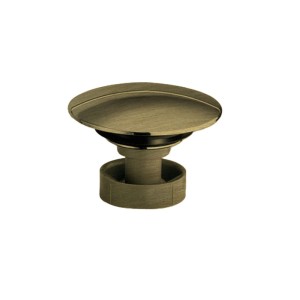 Bouchon laiton bonde up & down d64 mm vieux bronze mat - CRISTINA ONDYNA RI07193 