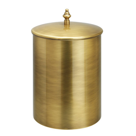 Poubelle avec couvercle diam.21 haut. 25 bronze mat - CRISTINA ONDYNA SH99493 