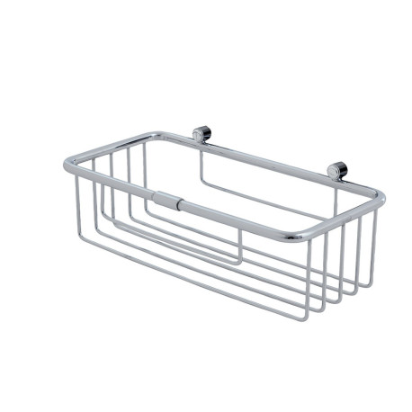 Panier de douche rectangulaire 25*22*8 cm chrome - CRISTINA ONDYNA SHD1551 