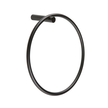 Anneau porte serviette hashi diam. 20 cm blackmat - CRISTINA ONDYNA SHHS0713 