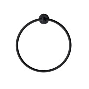 Anneau porte serviette medea diam. 20,5 cm blackmat - CRISTINA ONDYNA SHME0713 
