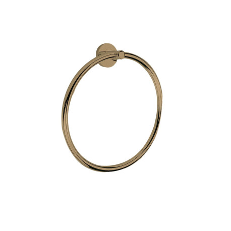 Anneau porte serviette medea diam. 20,5 cm or rose brosse - CRISTINA ONDYNA SHME0734P 