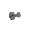 Porte peignoir laiton medea chrome noir brosse - CRISTINA ONDYNA SHME1375 