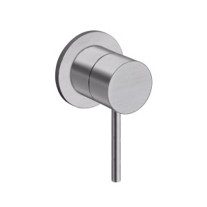 Mitigeur douche encastre tige 6 cm pmr metal brosse - CRISTINA ONDYNA TV63777 