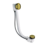 Vidage baignoire auto 57 cm long life + siphon vx bronze mat - CRISTINA ONDYNA VB41793 