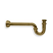 Siphon de lavabo forme s 1"1/4 vieux bronze mat - CRISTINA ONDYNA AC20193 