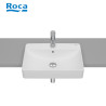Lavabo semi-encastré Inspira blanc mat - ROCA A32753S620