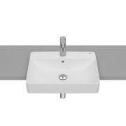 Lavabo semi-encastré Inspira blanc mat - ROCA A32753S620
