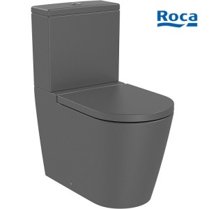 Cuvette au sol rimless round dual Inspira Onyx - ROCA A342526640