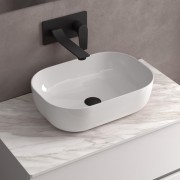 Vasque à poser Carla Porcelaine Blanche - SALGAR 103343