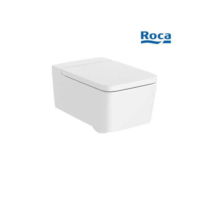 Cuvette de toilette carrée suspendue Inspira blanc mat - ROCA A346537620