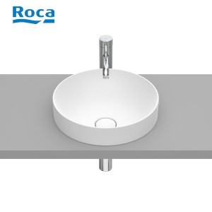 Vasque semi-encastrée Round Inspira Blanc Mat - ROCA A32752R620