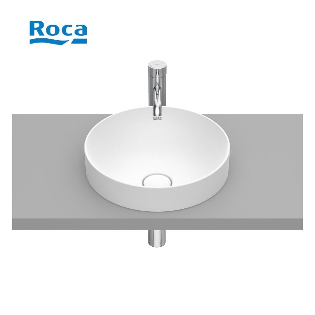 Vasque semi-encastrée Round Inspira Blanc Mat - ROCA A32752R620
