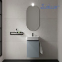 Meuble de salle de bain Aida 440 Blue Fog - SALGAR 114653