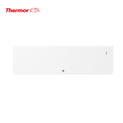 Radiateur électrique chaleur douce 1000W EQUATEUR 5 Plinthe Blanc - THERMOR 428392