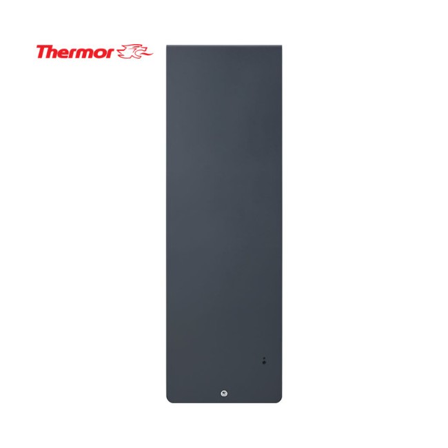 Radiateur électrique chaleur douce 1500W EQUATEUR 5 Vertical Gris - THERMOR 428408
