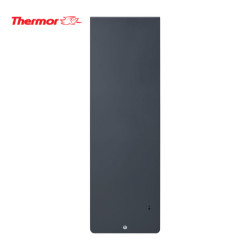 Radiateur électrique chaleur douce 2000W EQUATEUR 5 Vertical Gris - THERMOR 428409
