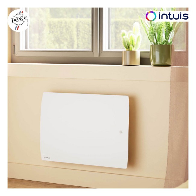 Radiateur chaleur douce 1000W NOVIUM NATIV Horizontal - INTUIS M242113