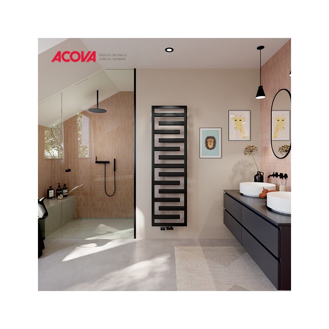 Sèche-serviette ACOVA mixte KAPLA 765W+750W - AKPSS170050MDAF