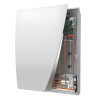 Radiateur électrique horizontal 1250W ETIC NATIV - INTUIS M233114