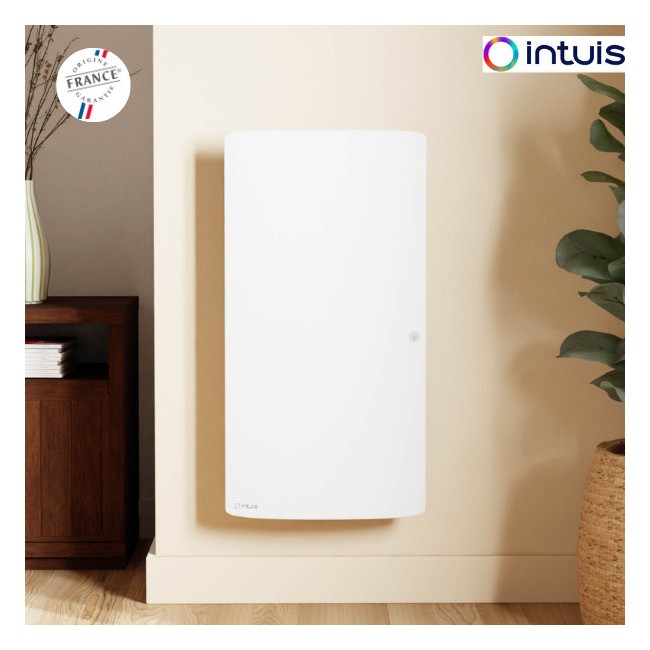 Radiateur chaleur douce 1000W NOVIUM NATIV Vertical - INTUIS M242213